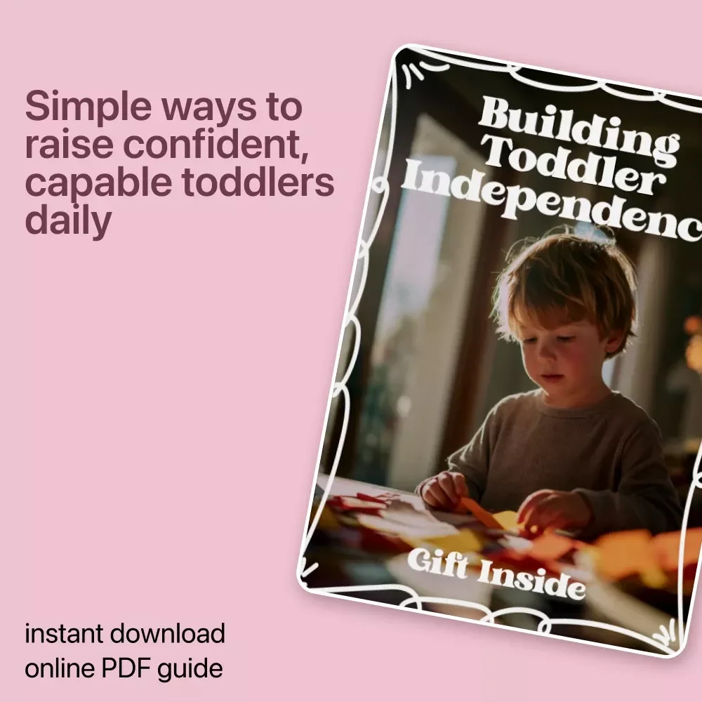 Building Toddler Independence – A Practical Parenting Guide | How to Build Toddler Independence with Confidence (Digital Download)