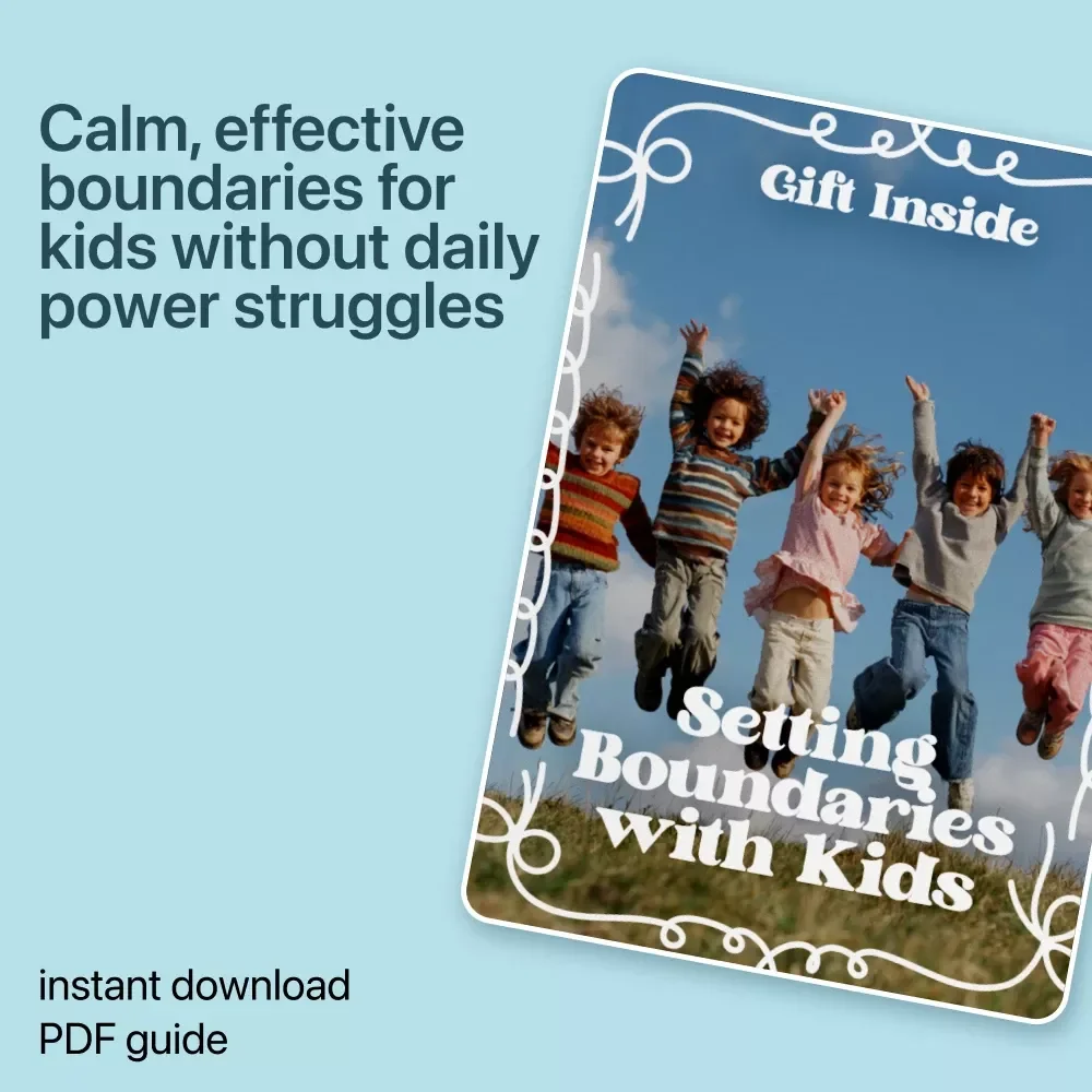 Setting Boundaries with Kids – Practical Parenting Guide for Setting Boundaries with Kids Without Conflict | Calm Discipline, Clear Rules & Stress-Free Family Routines
