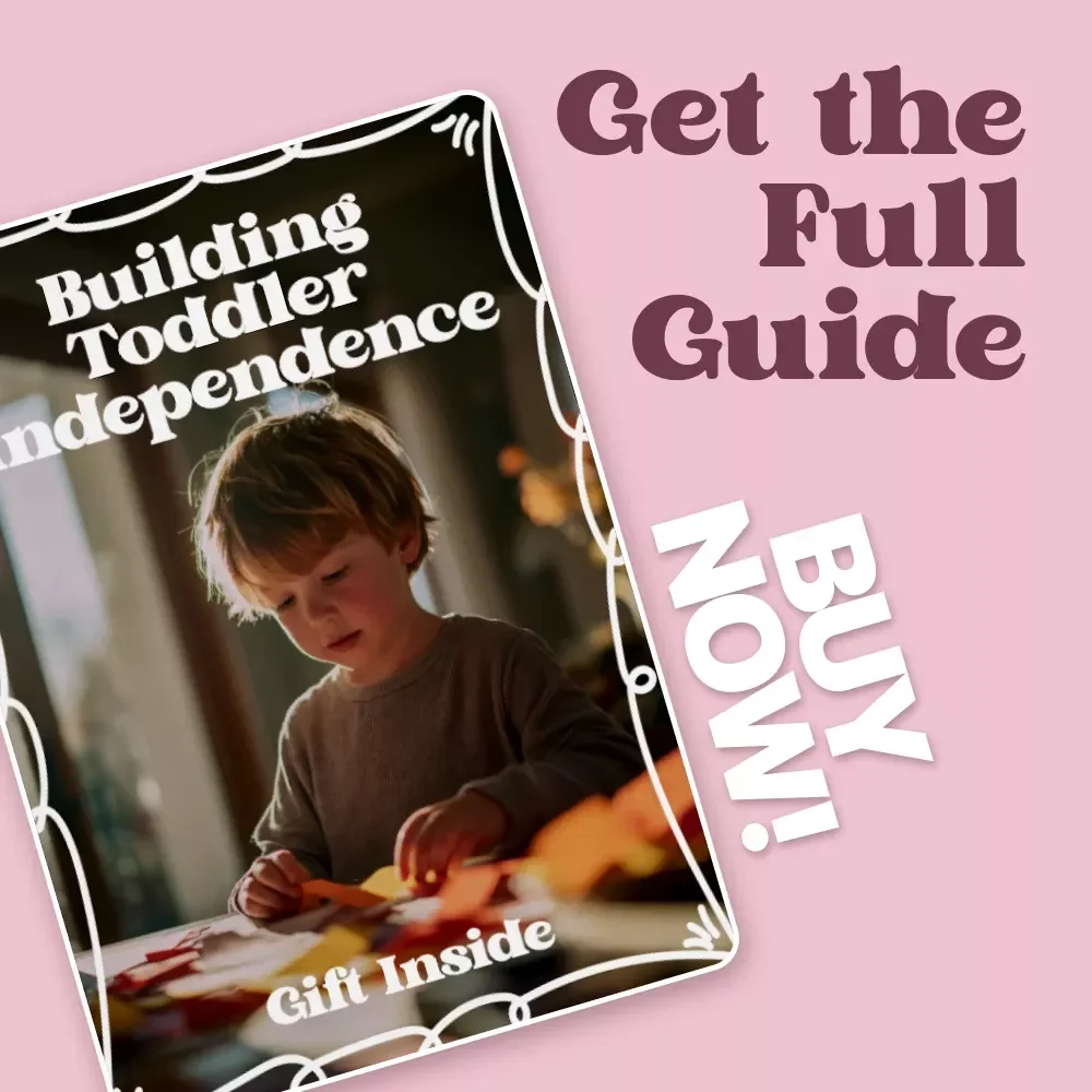 Building Toddler Independence – A Practical Parenting Guide | How to Build Toddler Independence with Confidence (Digital Download)