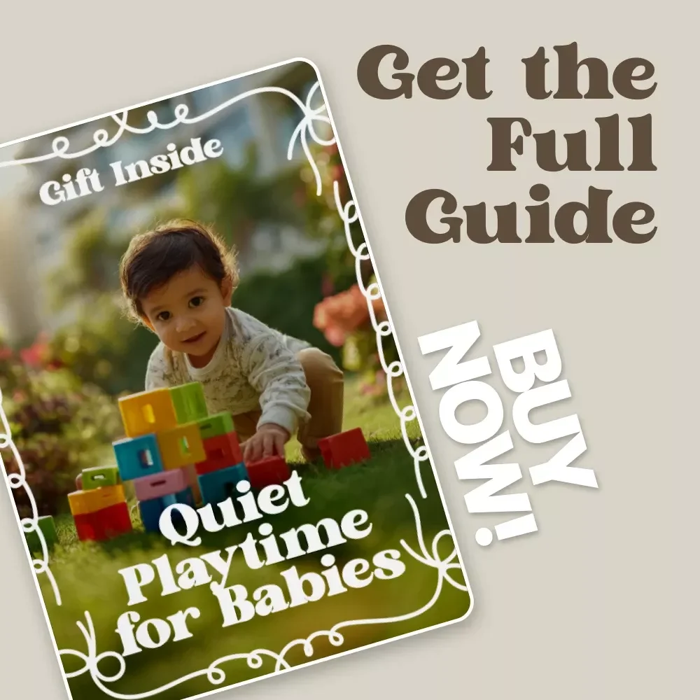 Quiet Playtime for Babies | Digital eBook Guide for Calm, Focused Play | Quiet Playtime for Babies Activities & Routines