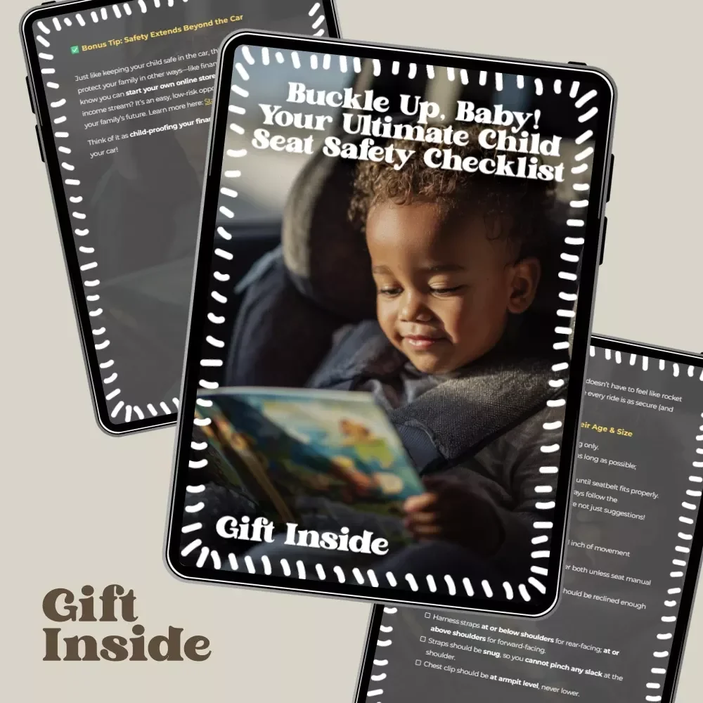 Buckle Up, Baby! Your Ultimate Child Seat Safety Checklist | Easy Digital Download | Must-Have Child Seat Safety Tips for Parents