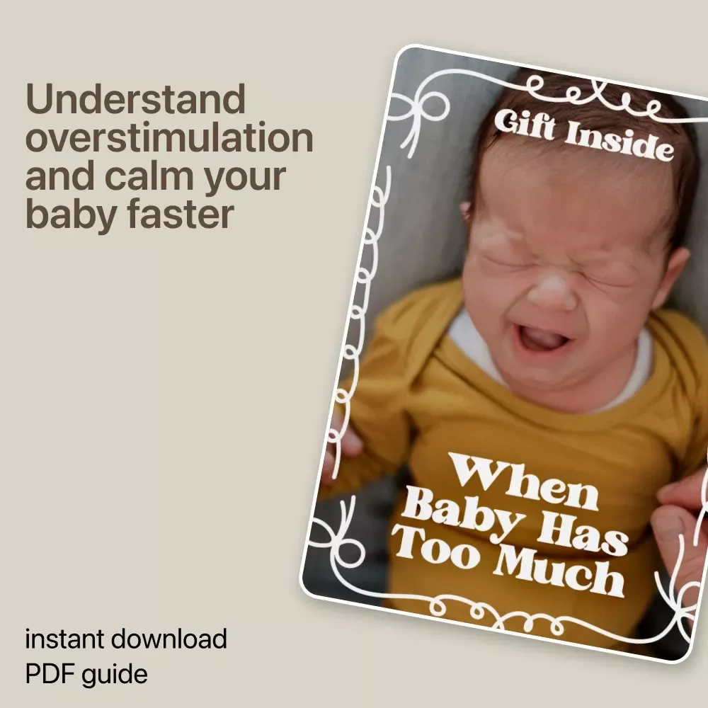 When Baby Has Too Much – Practical Guide to Baby Overstimulation Signs, Calm Routines, and Understanding Infant Behavior for New Parents