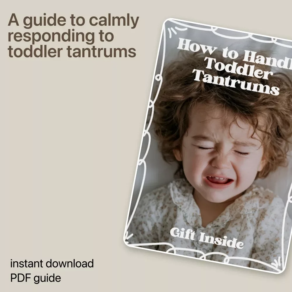 How to Handle Toddler Tantrums – Toddler Behavior Guide, Gentle Parenting eBook, Tantrum Management Checklist for Parents