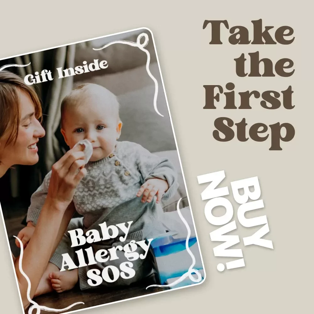 Baby Allergy SOS – Printable Checklist for Parents | Food Allergy Signs in Babies | Newborn & Infant Feeding Safety Guide