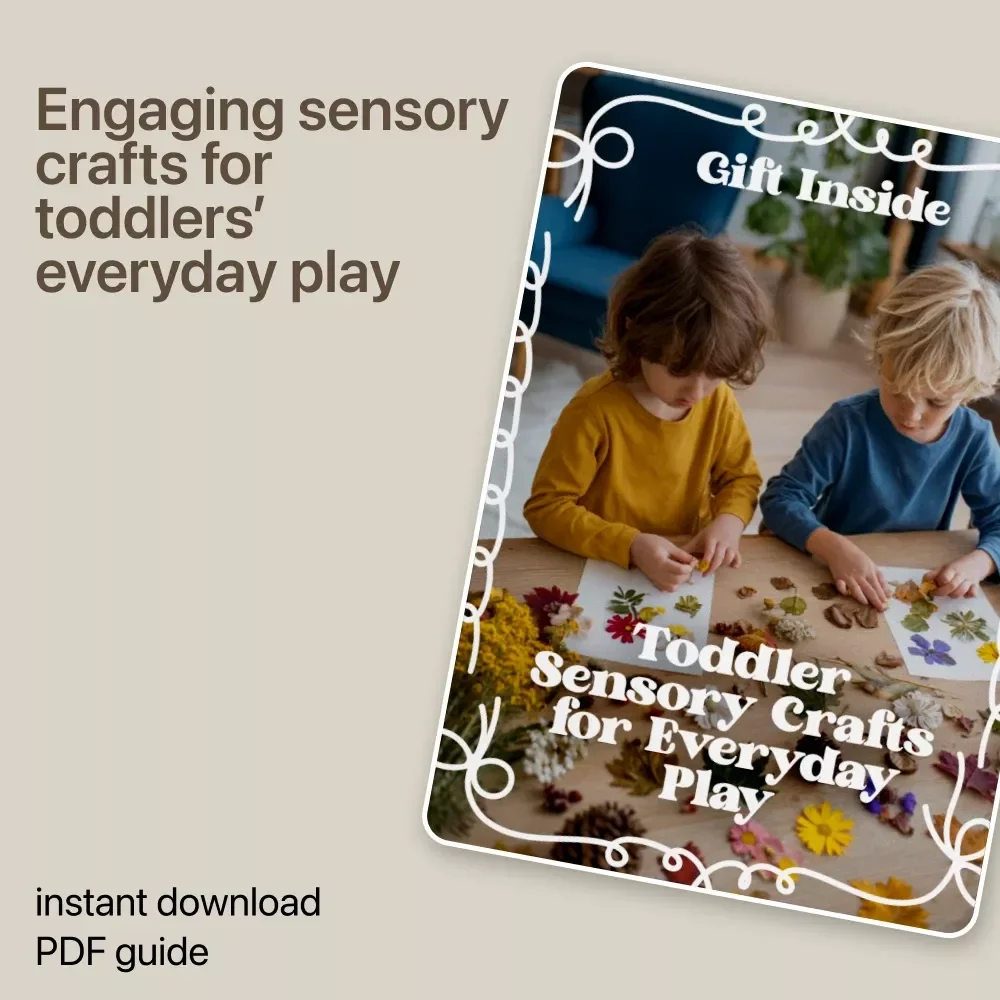 Toddler Sensory Crafts for Everyday Play: Fun & Engaging Toddler Sensory Crafts eBook for Home or Classroom