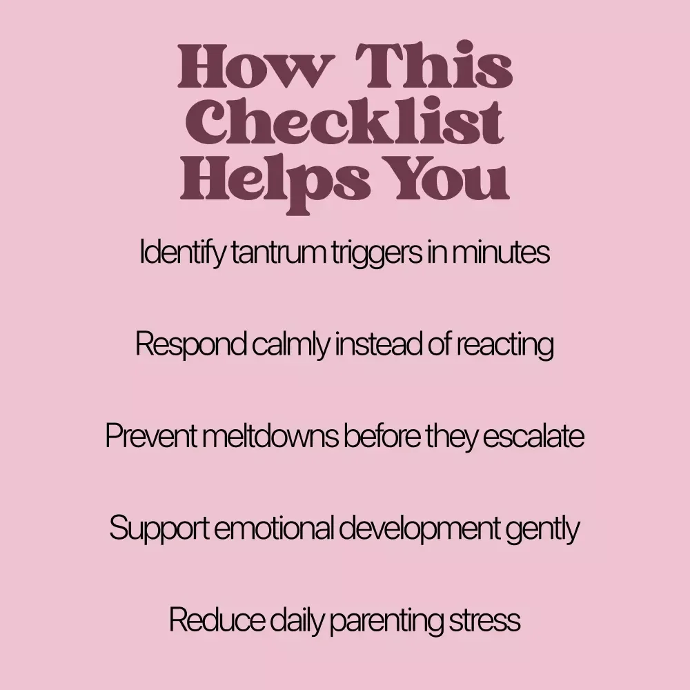 The Toddler Tantrum Detective – Toddler Tantrum Guide, Parenting eBook, Calm Toddler Checklist, Gentle Parenting Digital Download
