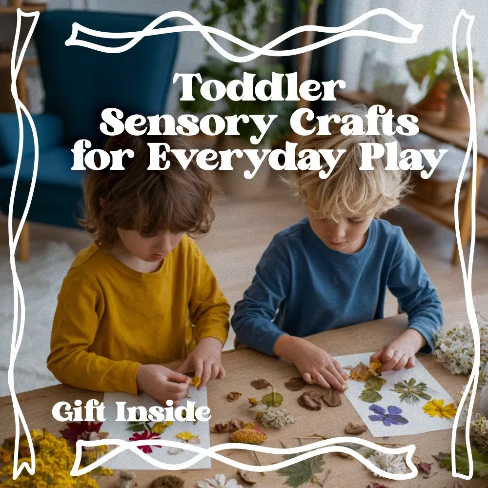 Toddler Sensory Crafts for Everyday Play: Fun & Engaging Toddler Sensory Crafts eBook for Home or Classroom