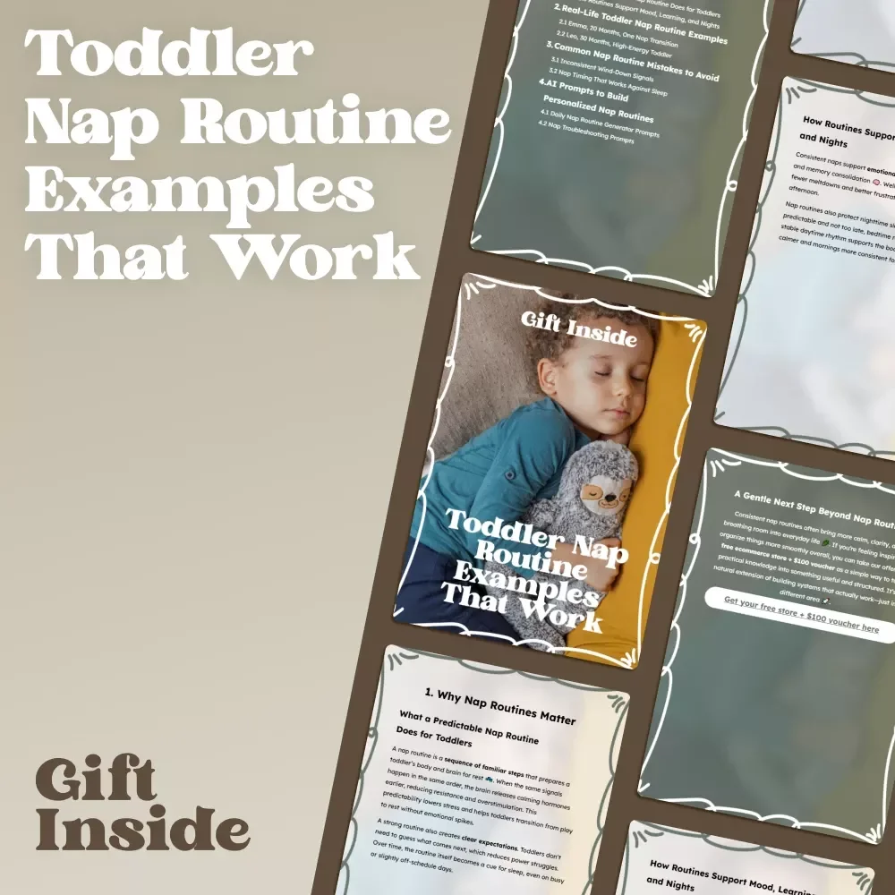 Toddler Nap Routine Examples That Work – Easy, Practical Toddler Nap Routine Examples Guide for Parents