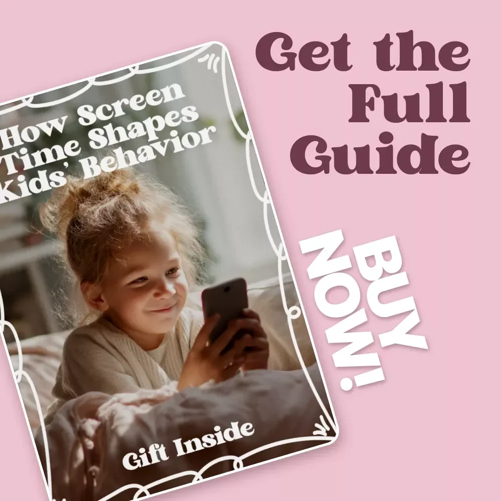 How Screen Time Shapes Kids’ Behavior | Parenting eBook Exploring screen time and behavior links, Digital Guide for Modern Families
