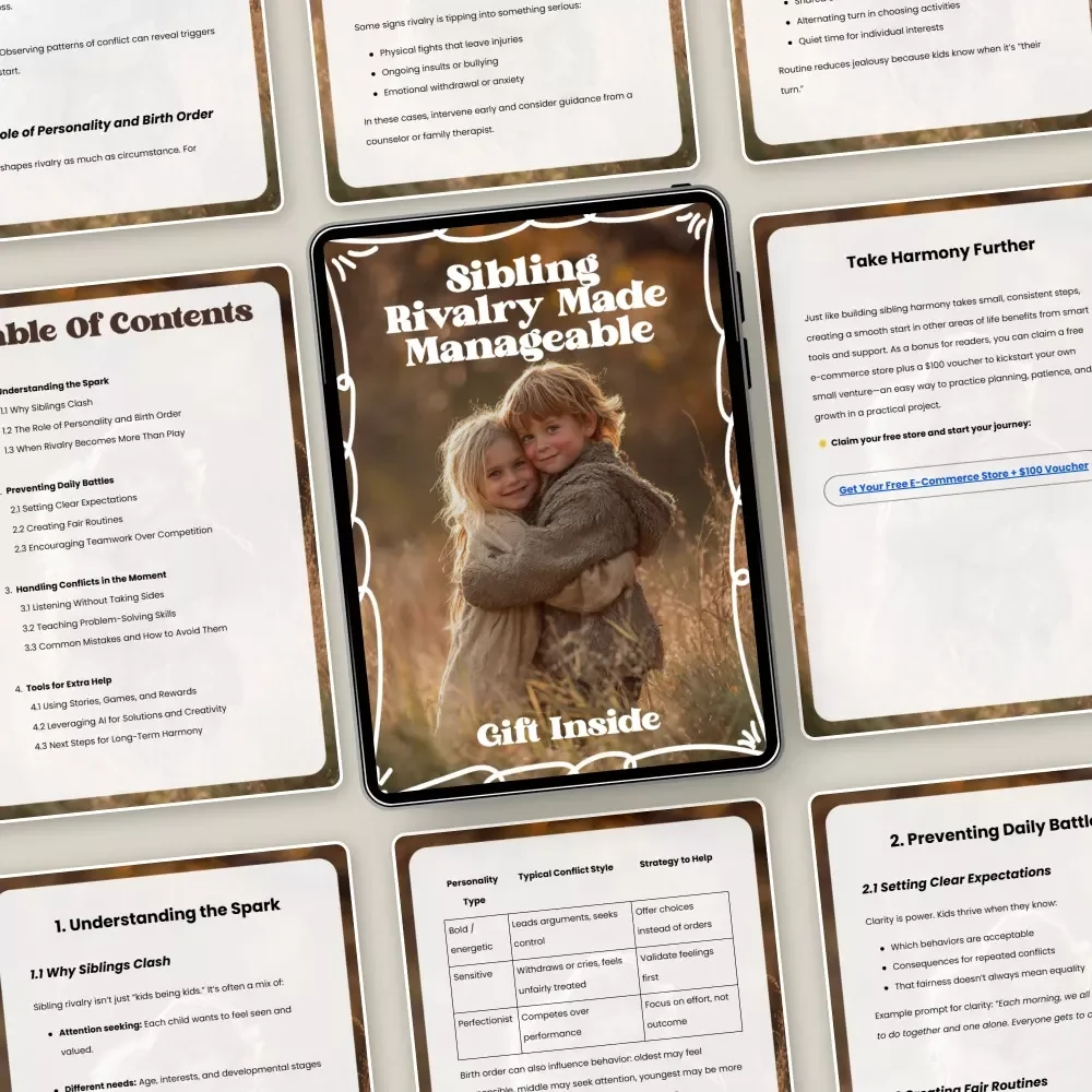 Sibling Rivalry Made Manageable – Practical Family Guide with Proven Sibling Rivalry Management Tips for Peaceful Homes