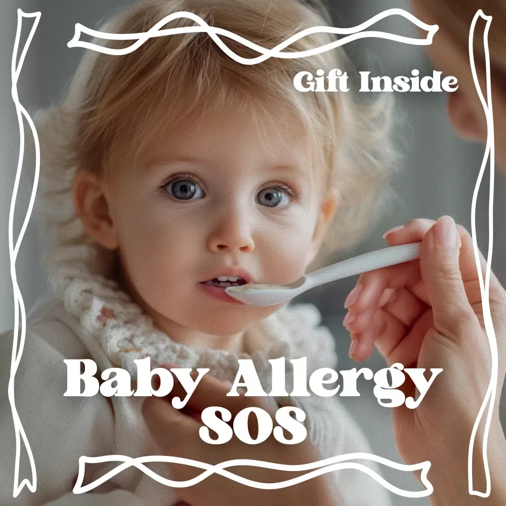 Baby Allergy SOS – Printable Checklist for Parents | Food Allergy Signs in Babies | Newborn & Infant Feeding Safety Guide