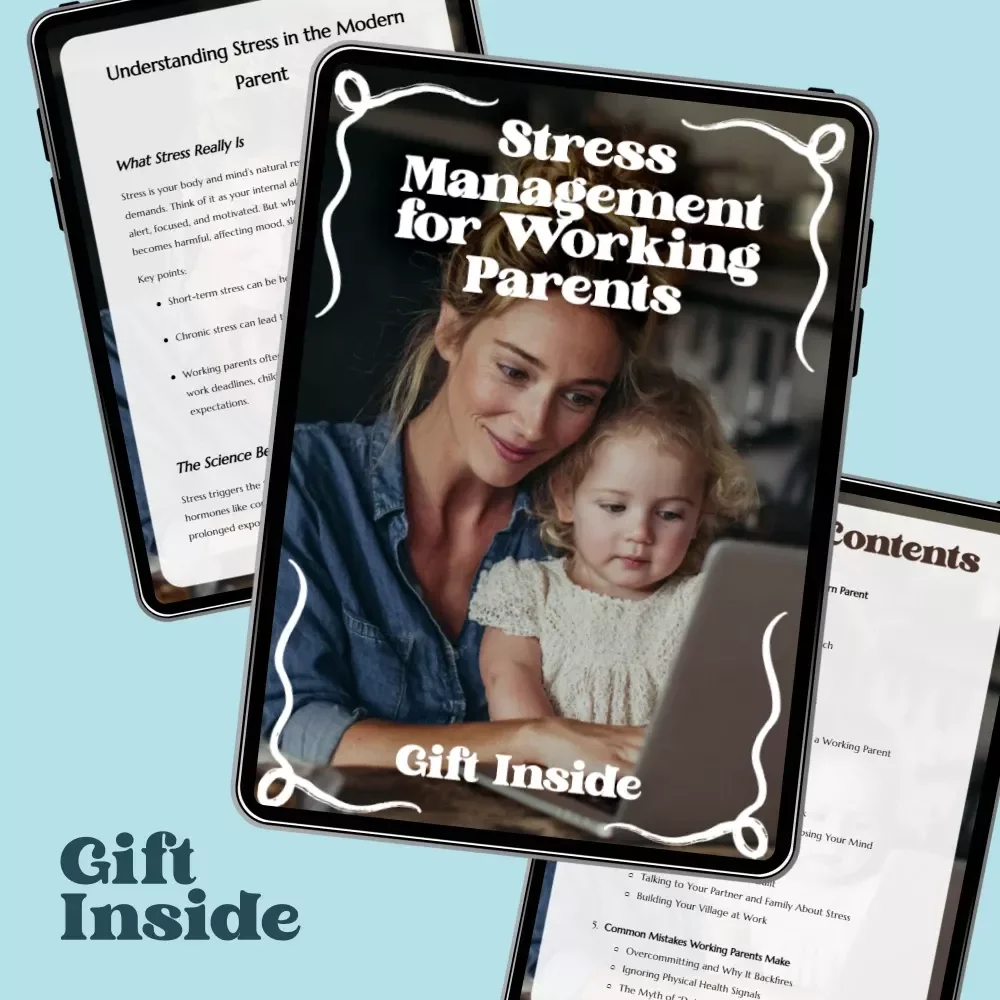 Stress Management for Working Parents – Practical Ebook Guide for Balance, Calm, and Daily Support | stress management for working parents