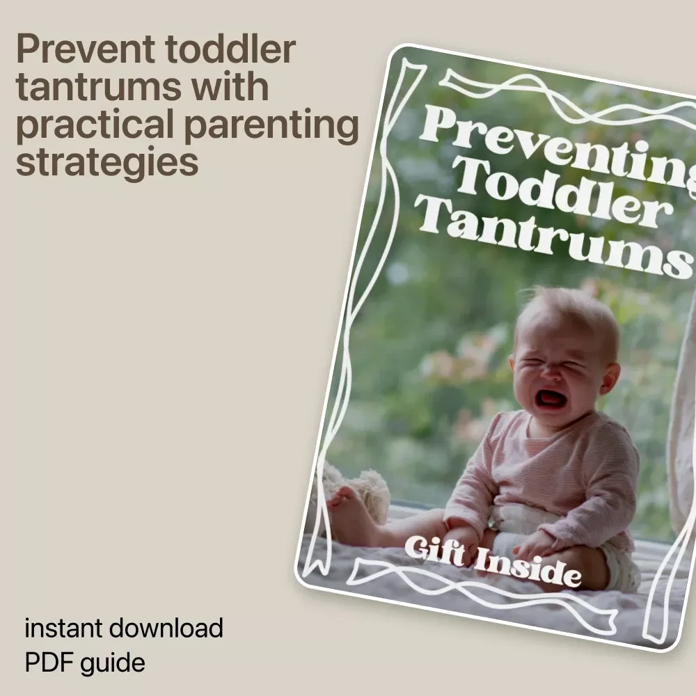 Preventing Toddler Tantrums – Practical Parenting Guide for Emotional Regulation, Calm Routines & Toddler Behavior Support | Digital Download