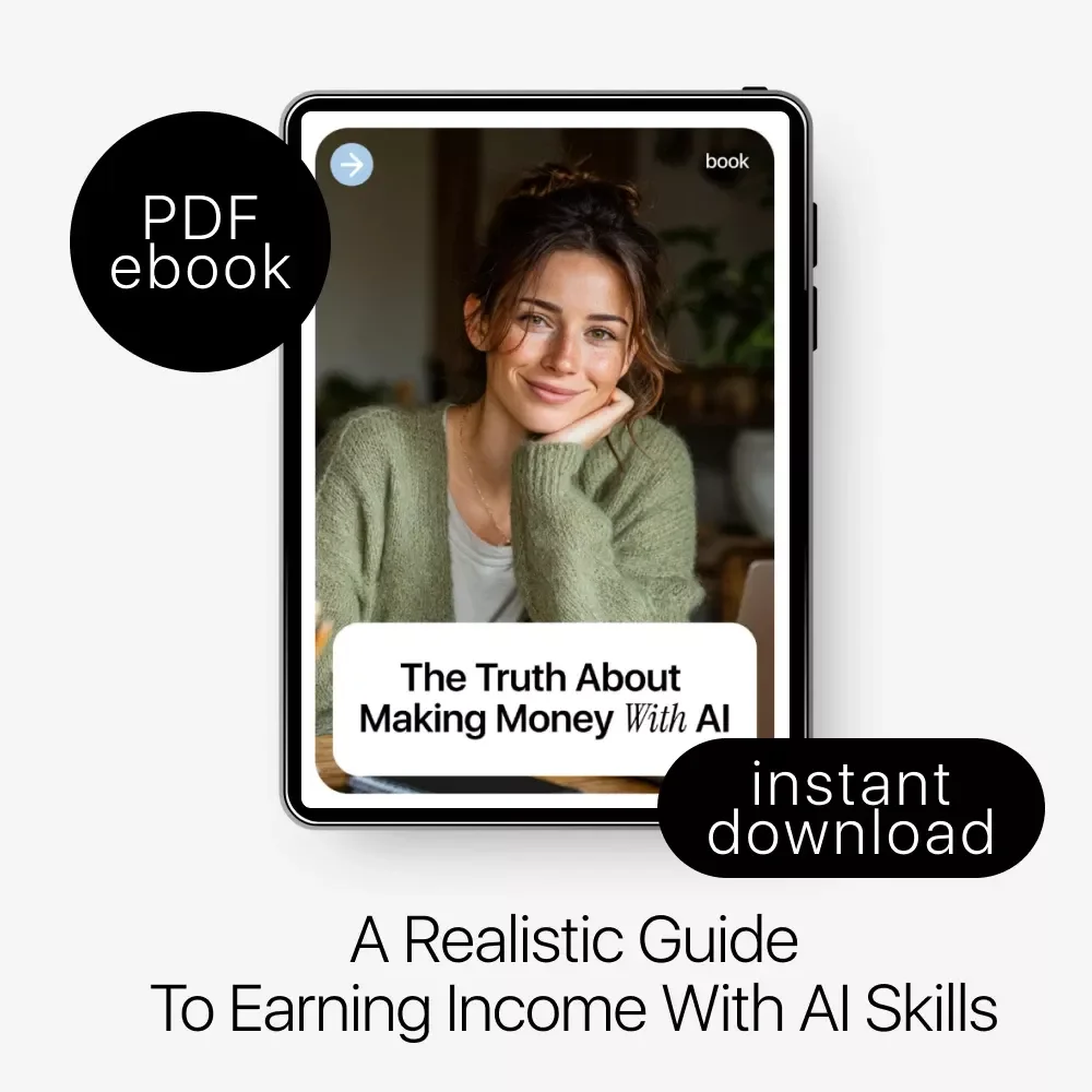 The Truth About Making Money With AI | Practical AI Skills Income Guide | Busting AI Income Myths eBook