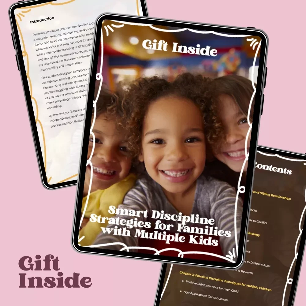 Smart Discipline Strategies for Families with Multiple Kids – Expert eBook for Effective Discipline for Multiple Children