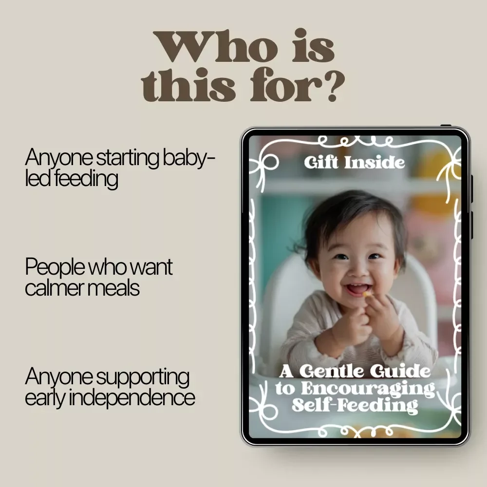 A Gentle Guide to Encouraging Self-Feeding – A Practical Parent Guide on How to Encourage Self-Feeding with Confidence