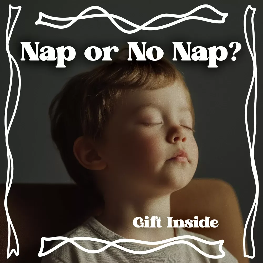 Nap or No Nap – Toddler Nap Transition Signs Checklist for Dropping Naps with Confidence | Calm Bedtimes & Better Sleep Guide