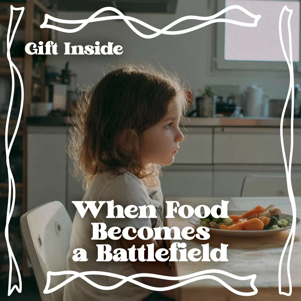 When Food Becomes a Battlefield – Ebook for Picky Eating Stress for Parents | Calm Mealtimes, Family Food Peace Guide