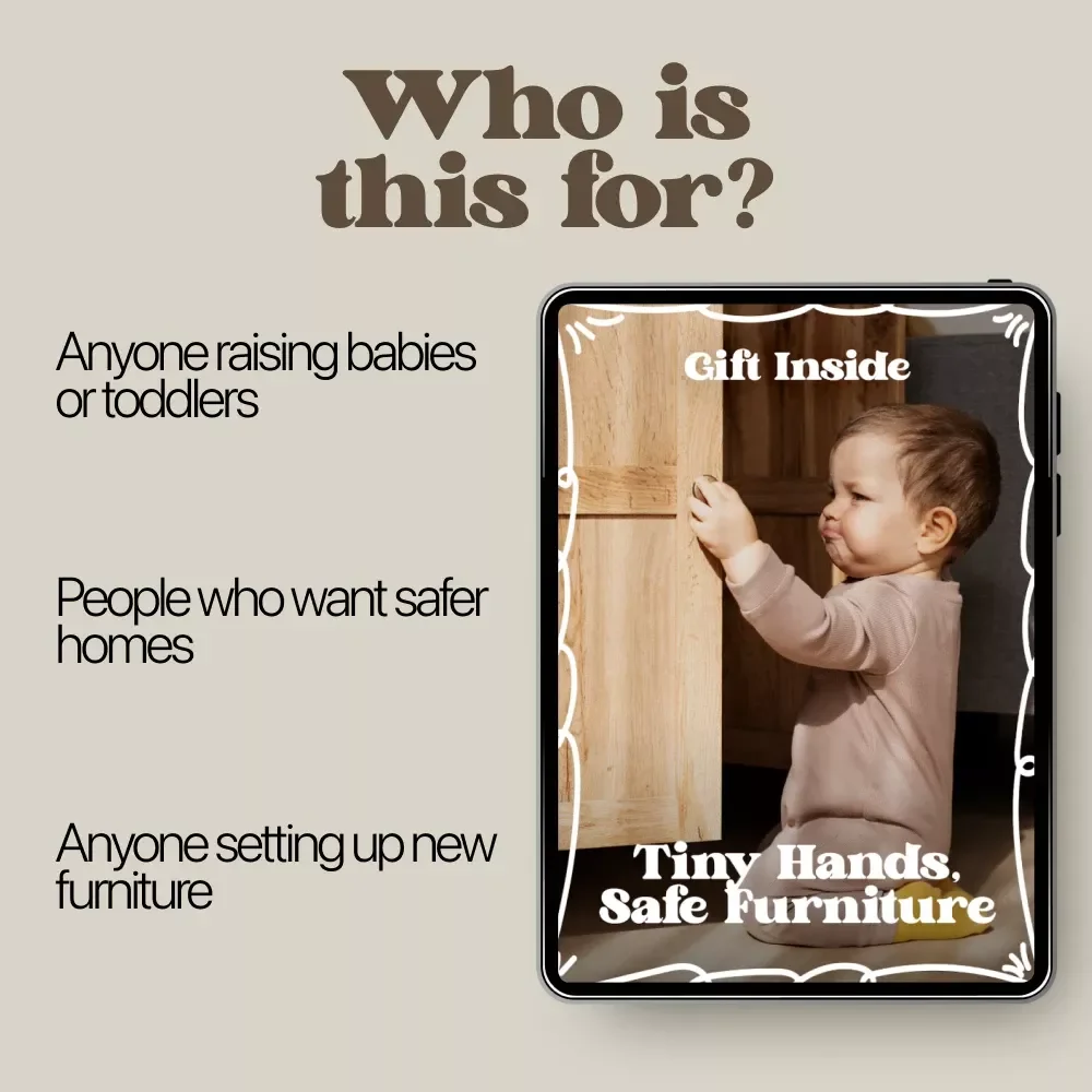 Tiny Hands, Safe Furniture – A Practical Guide with Baby Proofing Furniture Tips for Safer Homes