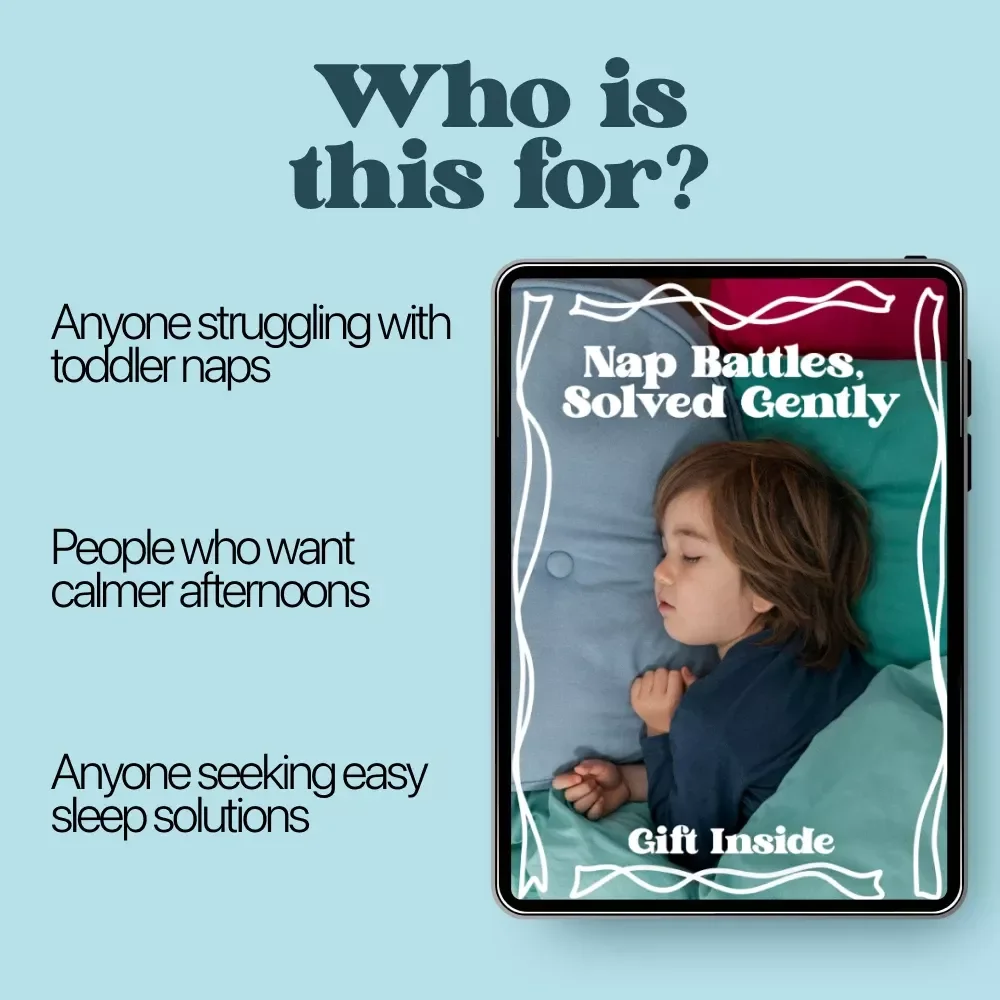 Nap Battles, Solved Gently: Toddler Nap Resistance Solutions eBook for Stress-Free Naptimes, Gentle Sleep Guidance, Pre-Nap Flow Tips, and Personalized AI Prompts