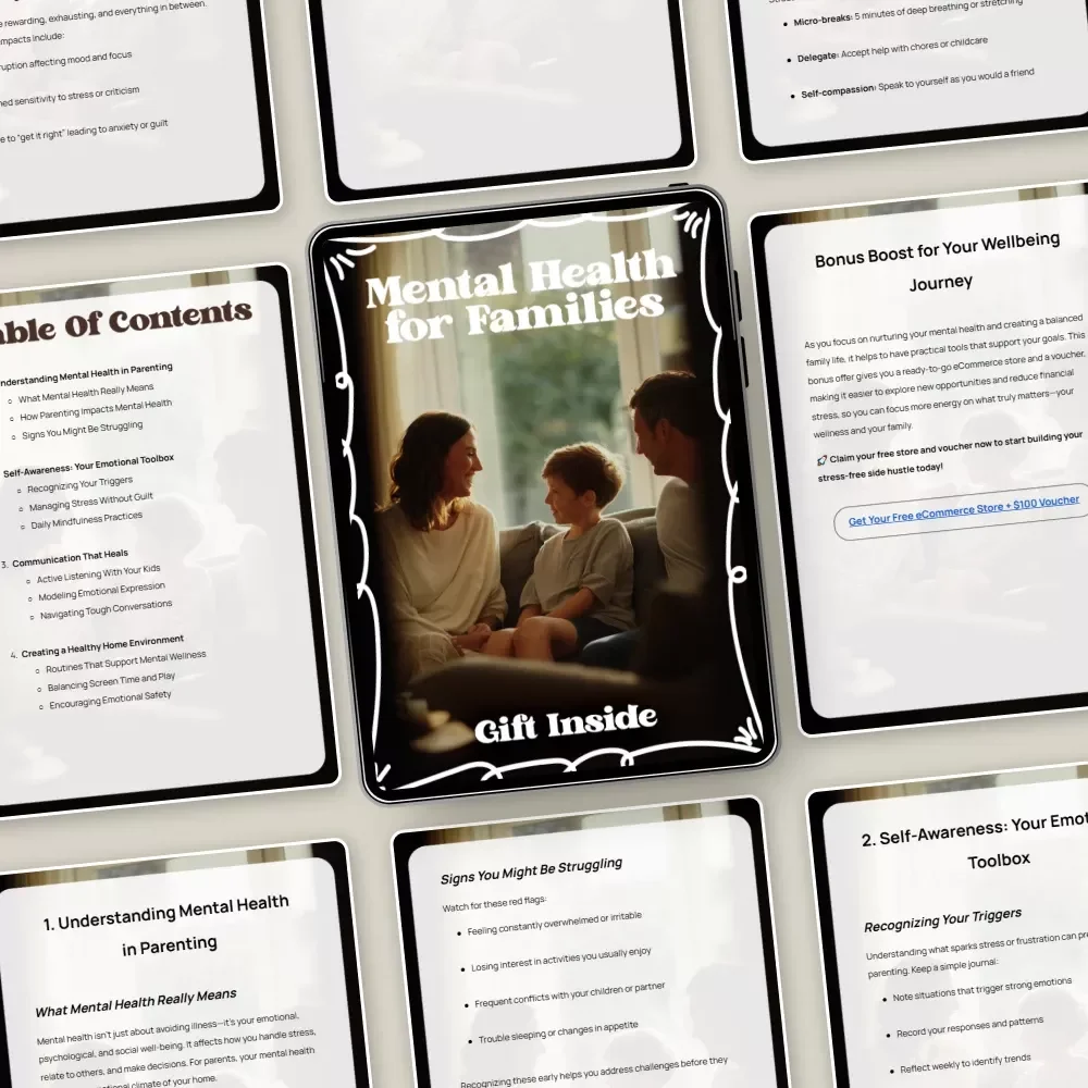 Mental Health for Families: Parenting Mental Health Basics Guide for Parents