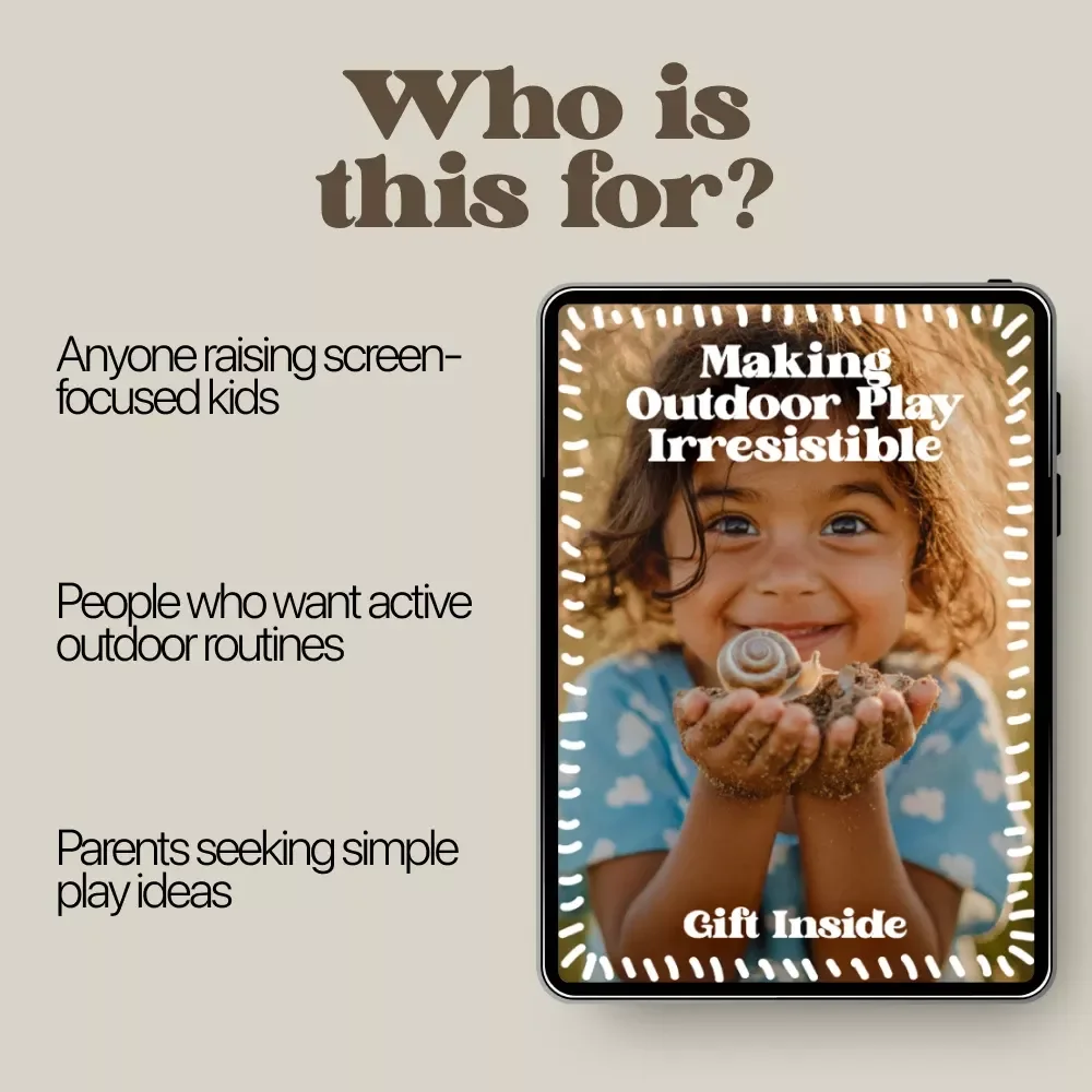 Making Outdoor Play Irresistible: A Practical Guide for Parents Seeking Outdoor Play Tips That Reduce Screen Time