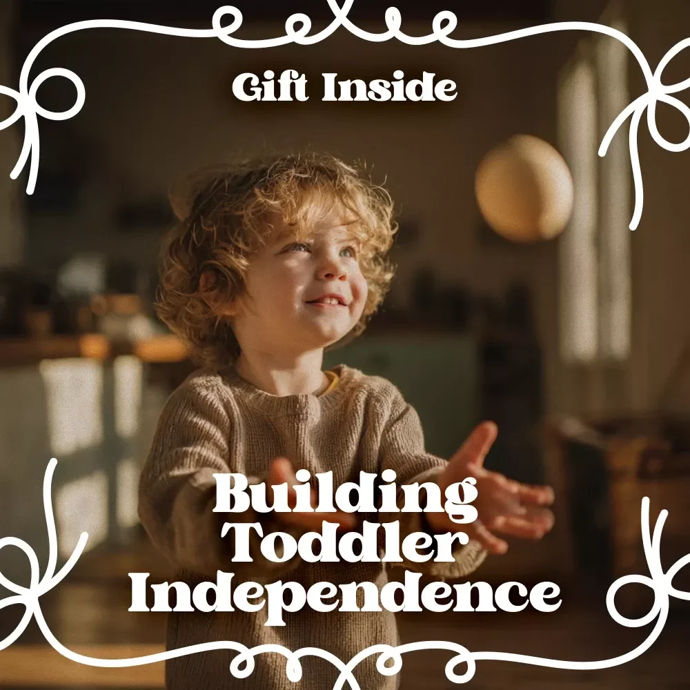 Building Toddler Independence – A Practical Parenting Guide | How to Build Toddler Independence with Confidence (Digital Download)