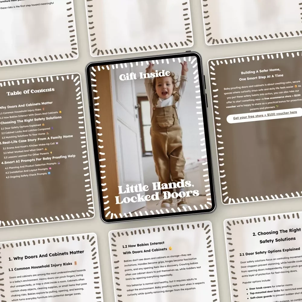 Little Hands, Locked Doors – A Practical Guide to Baby Proofing Doors and Cabinets for Safer Homes