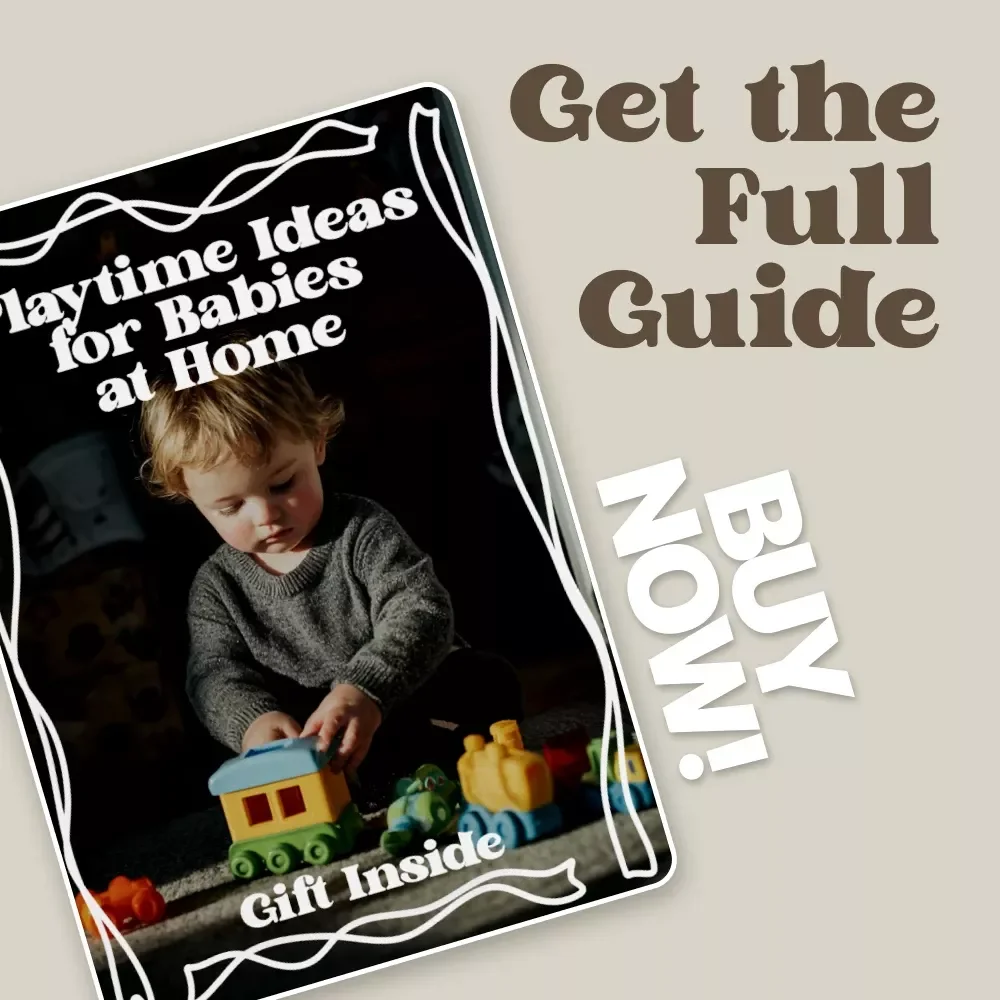 Playtime Ideas for Babies at Home | Digital Baby Activity eBook for Sensory Play, Motor Skills & Development