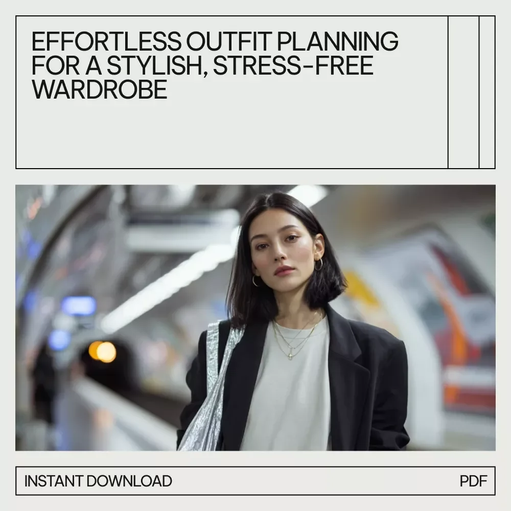 Seamless Outfit Planning Bundle: 10-in-1 Digital Download Guides & Checklists for Effortless Style