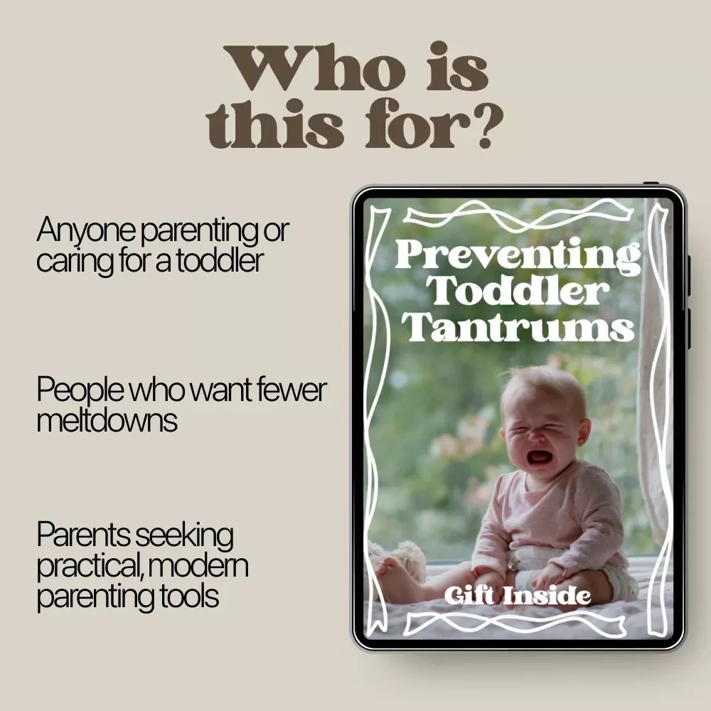 Preventing Toddler Tantrums – Practical Parenting Guide for Emotional Regulation, Calm Routines & Toddler Behavior Support | Digital Download