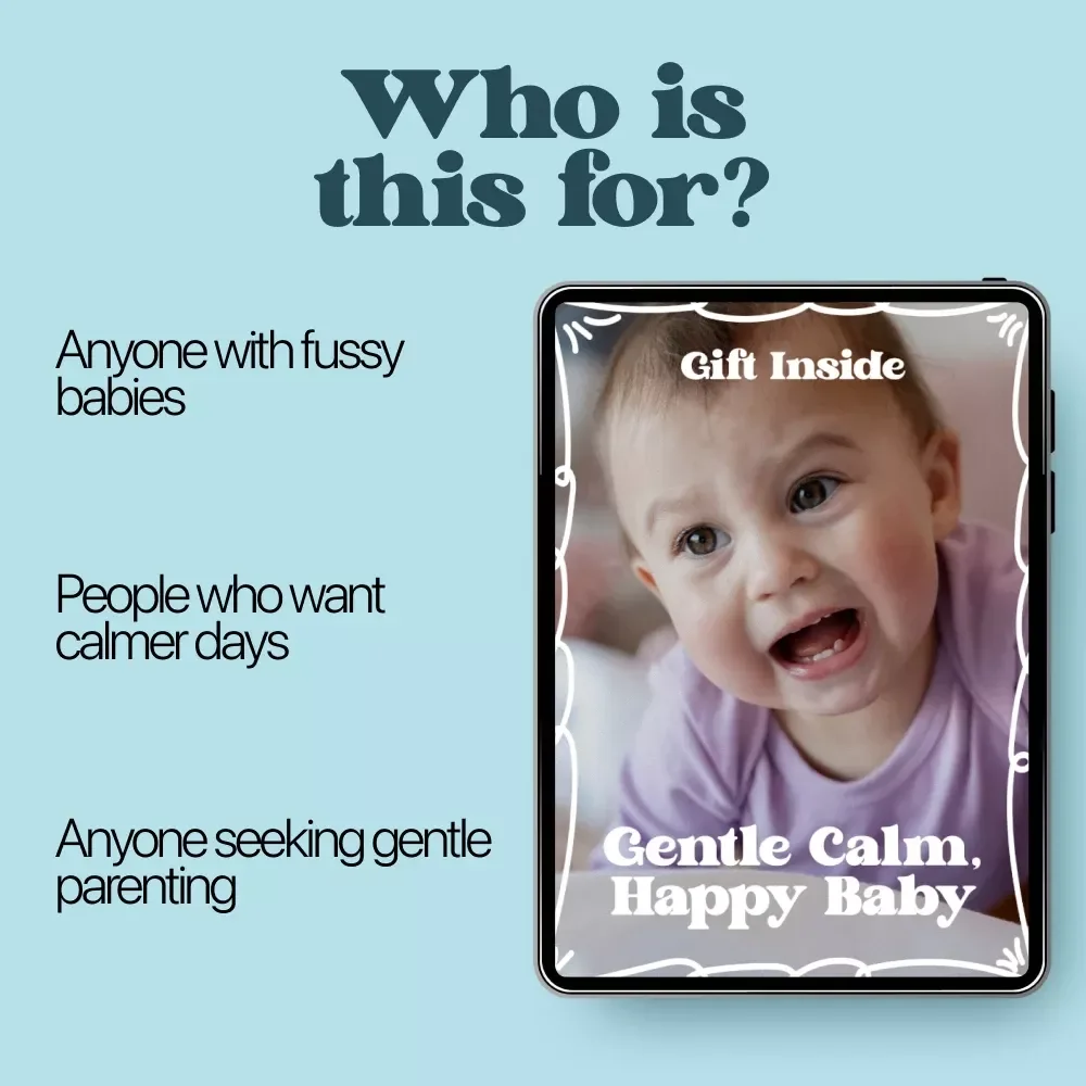 Gentle Calm, Happy Baby – A Soothing Parenting eBook Guide for Fussy Baby Calming Techniques & Peaceful Routines