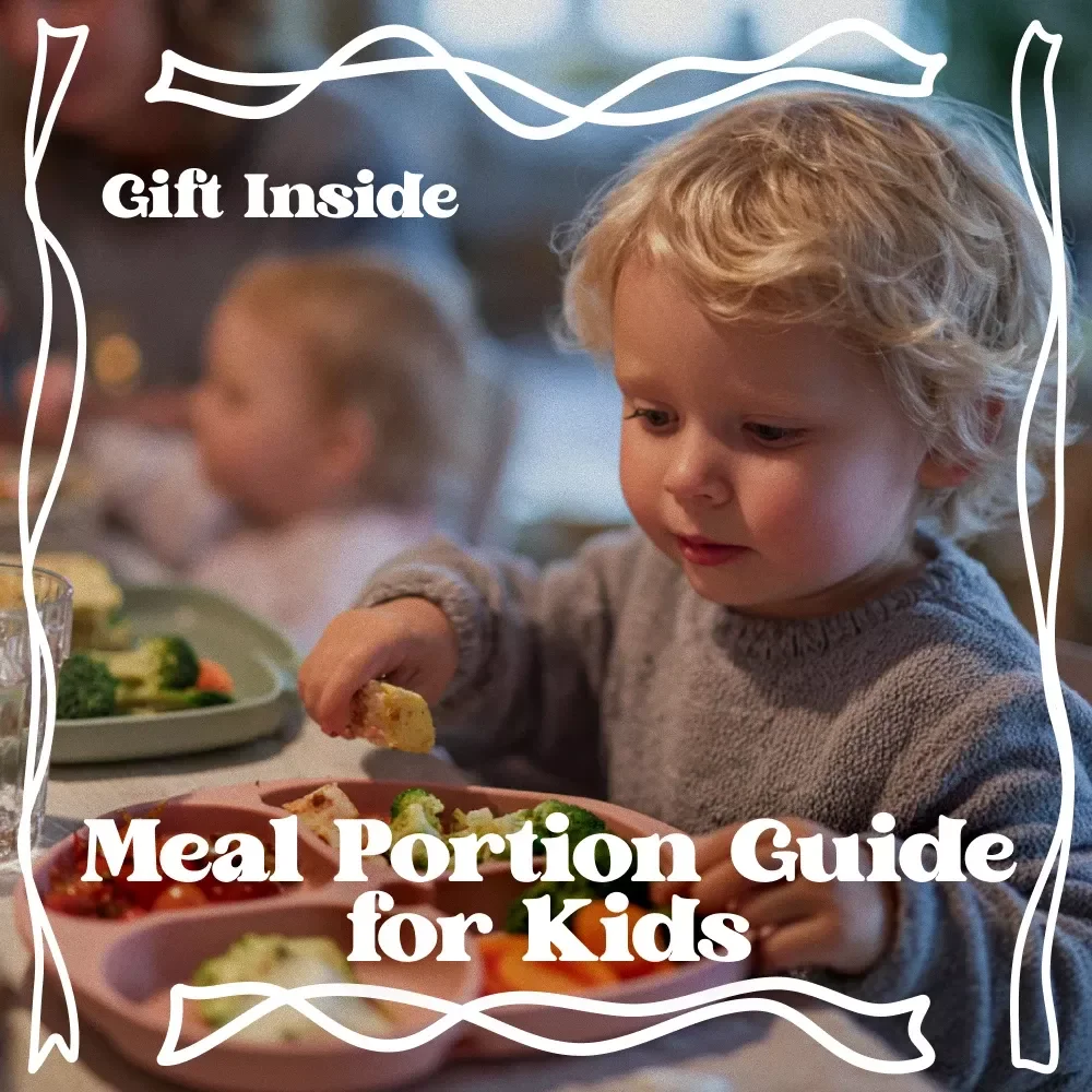 Meal Portion Guide for Kids: A Practical Parenting Checklist | Easy Meal Portion Guide for Kids, Printable Nutrition Chart, Stress-Free Family Mealtimes