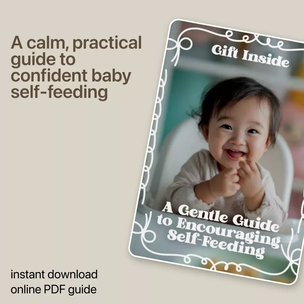 A Gentle Guide to Encouraging Self-Feeding – A Practical Parent Guide on How to Encourage Self-Feeding with Confidence
