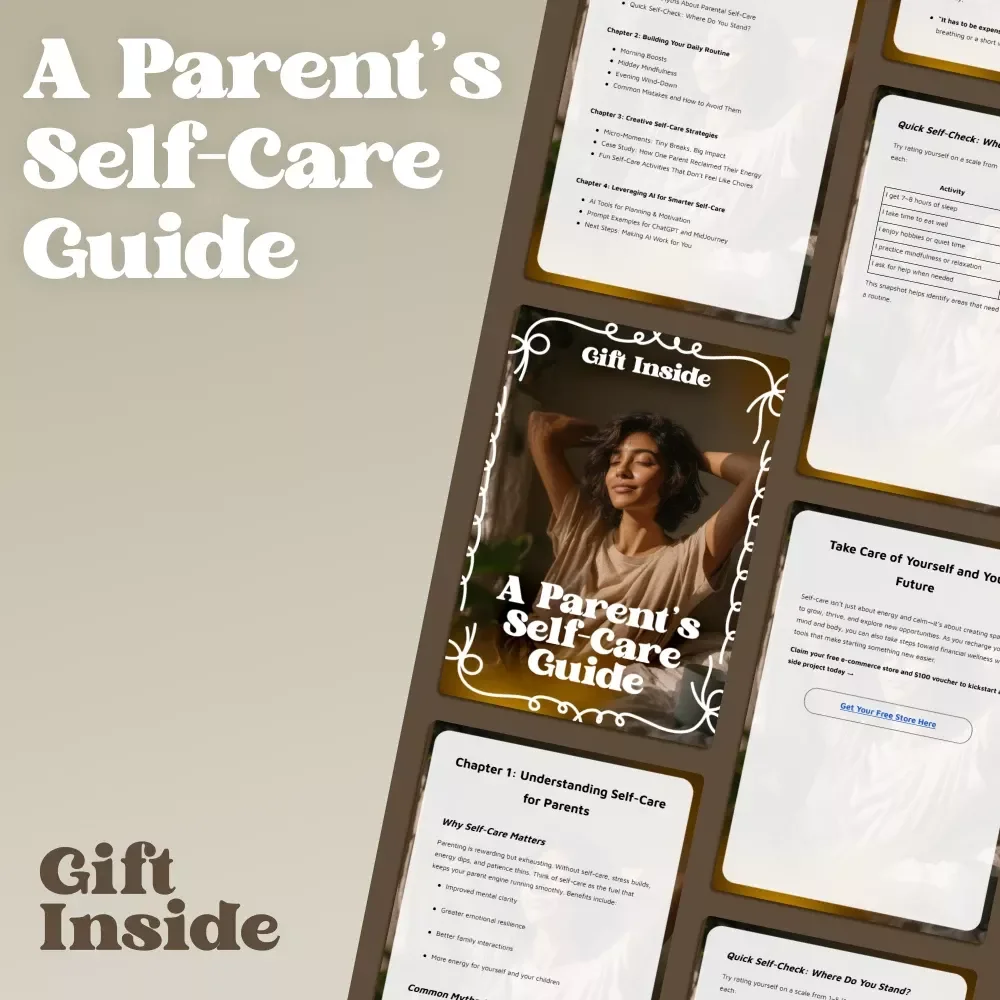 A Parent’s Self-Care Guide – Practical Self-Care Routine for Parents | Daily Balance, Mindfulness & Modern AI Tools