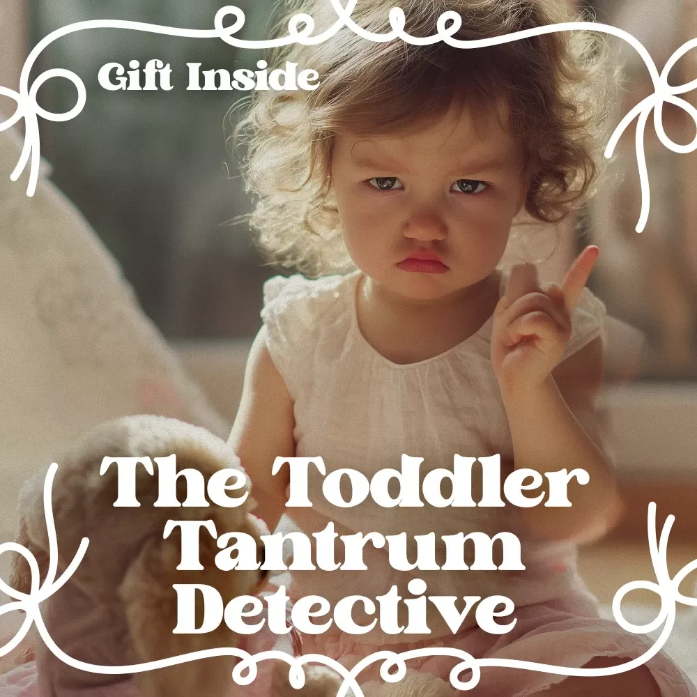The Toddler Tantrum Detective – Toddler Tantrum Guide, Parenting eBook, Calm Toddler Checklist, Gentle Parenting Digital Download