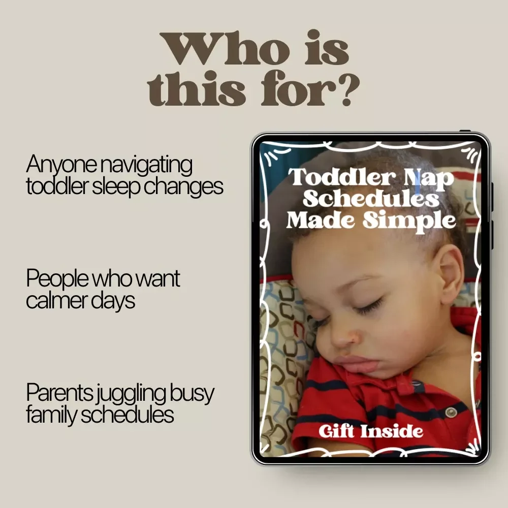 Toddler Nap Schedules Made Simple – Toddler Nap Schedule by Age Guide, Printable Sleep Routine, Easy Daytime Sleep Planning for 1–3 Year Olds