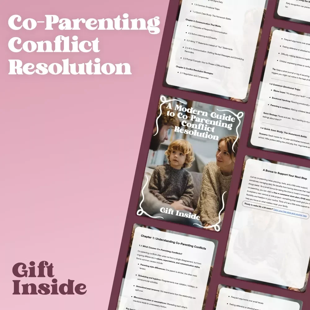 A Modern Guide to Co-Parenting Conflict Resolution | Practical Co-Parenting Conflict Resolution Guide for Clear Communication & Peaceful Parenting