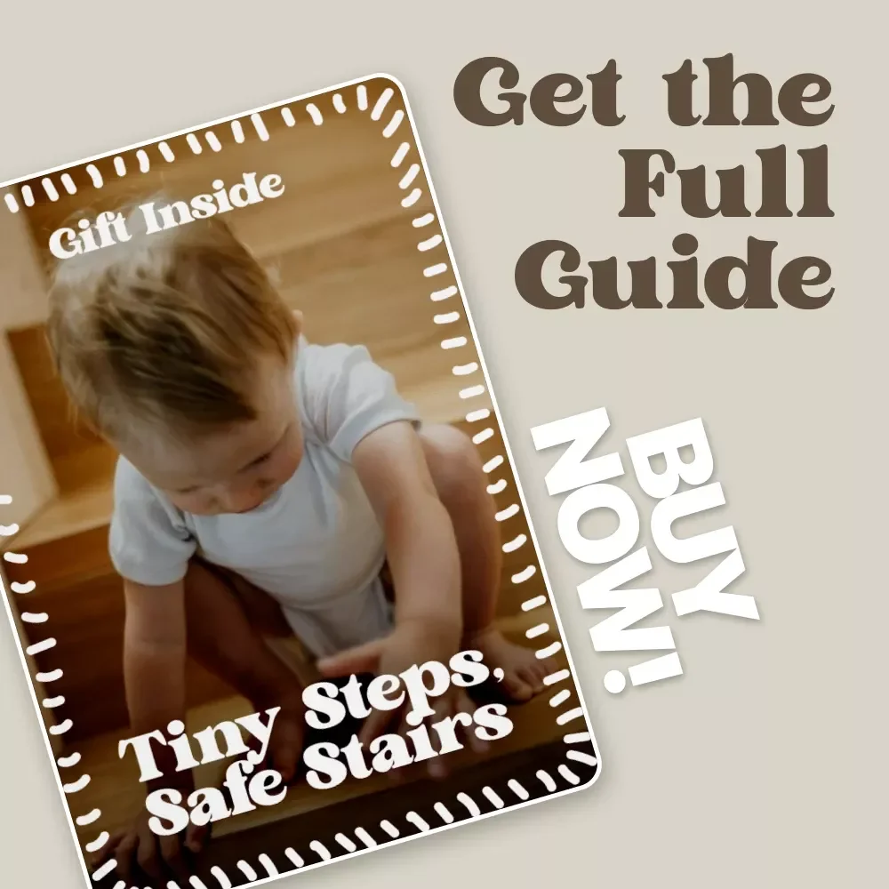 Tiny Steps, Safe Stairs – Baby Proofing Guide for New Parents | Smart Home Safety Download | baby proofing tips for stairs