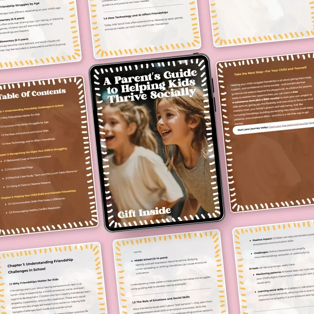 A Parent’s Guide to Helping Kids Thrive Socially – Practical Support for Friendship Challenges in School | Digital Parenting Guide