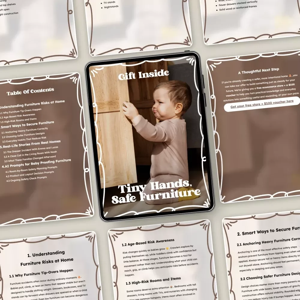 Tiny Hands, Safe Furniture – A Practical Guide with Baby Proofing Furniture Tips for Safer Homes