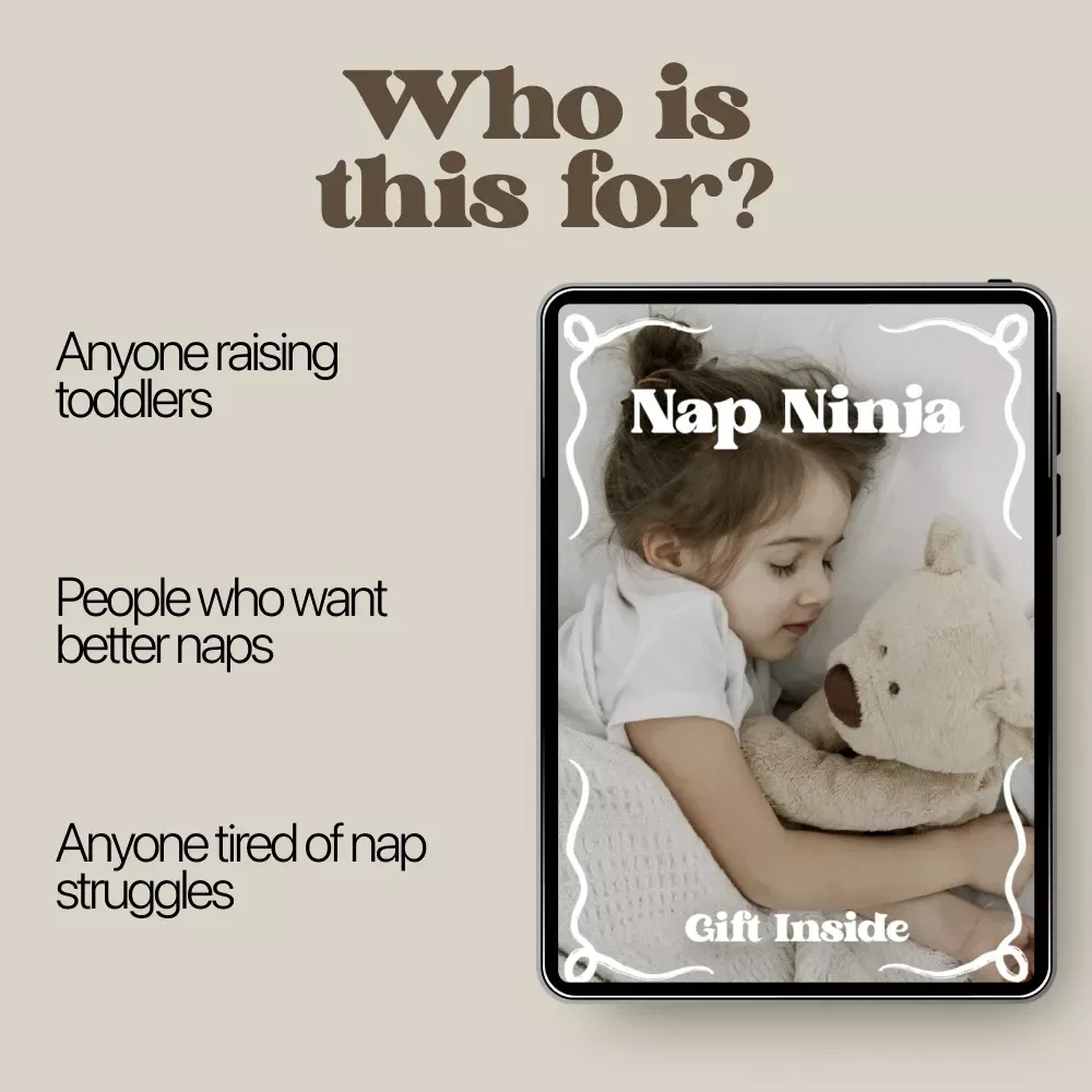 Nap Ninja – Toddler Nap Length Checklist | Daily Nap Routine, Wake Windows & Peaceful Sleep Guide for Parents