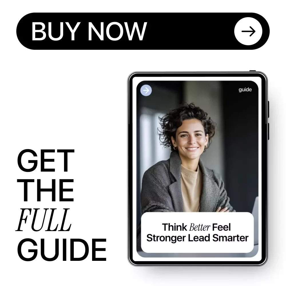 Think Better Feel Stronger Lead Smarter – A Practical Guide to Emotional Intelligence with AI Tools for Modern Leaders & Professionals