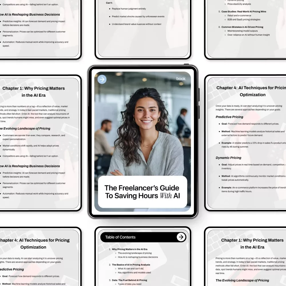 The Freelancer’s Guide to Saving Hours with AI – Smart Systems & ai time saving tools for freelancers eBook
