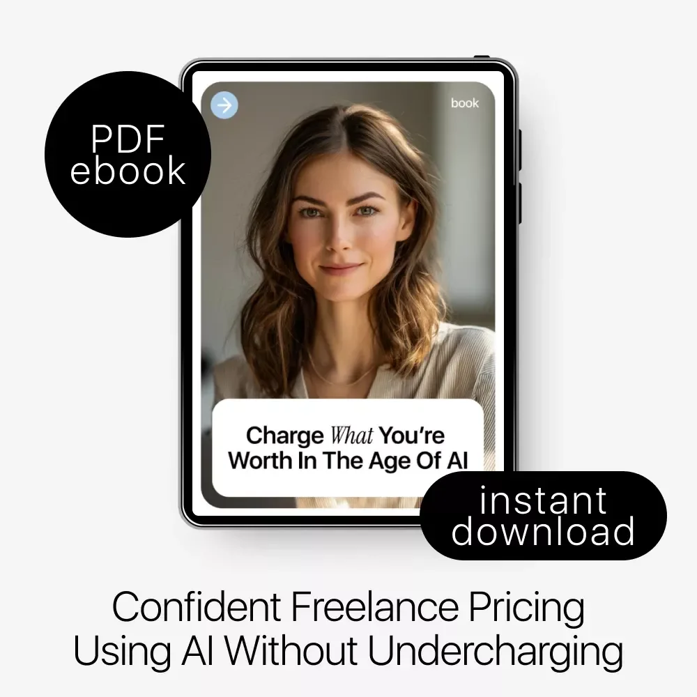Charge What You’re Worth in the Age of AI | Smart Freelance Pricing eBook