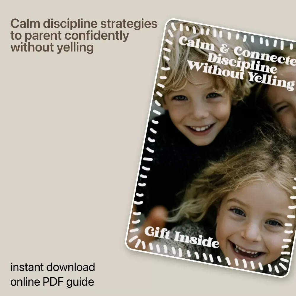 Calm & Connected: Discipline Without Yelling – Gentle Parenting Guide, Positive Discipline eBook for Calm Communication & Emotional Regulation