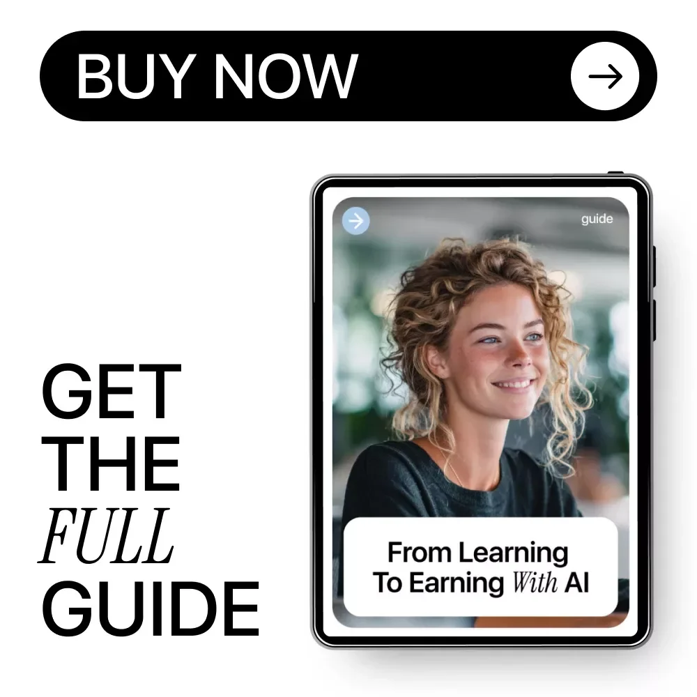 From Learning to Earning with AI – Practical Guide to ai skills, income timeline expectations, Digital Download for Beginners & Creators