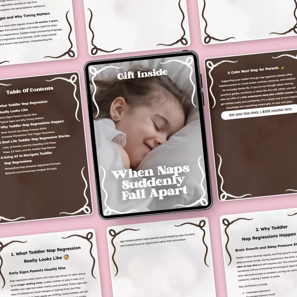 When Naps Suddenly Fall Apart: The Ultimate Guide to Toddler Nap Regression Phases, Early Signs, and Solutions for Sleep-Struggling Toddlers