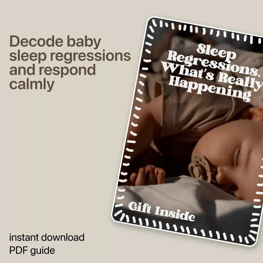 Sleep Regressions, What’s Really Happening – A Gentle Guide to Baby Sleep Regression Phases for Overtired Parents