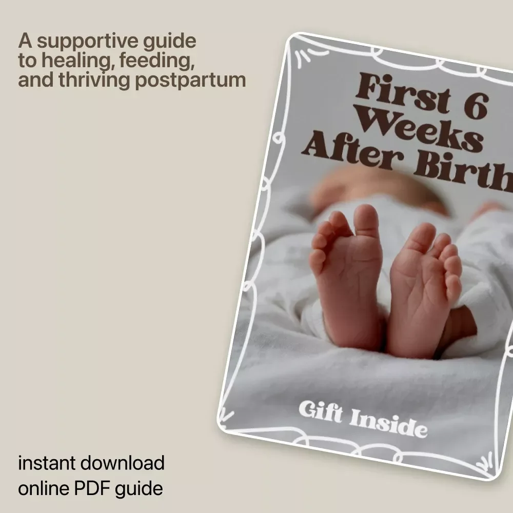 First 6 Weeks After Birth – Complete Postpartum Routine for First 6 Weeks | Recovery, Feeding & Emotional Care Guide